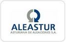 Logo ALEASTUR cliente de Emin construcción y reparación de maquinaria industrial en polígono Avilés
