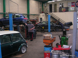 Interior de Talleres Garcia Navia en Poligono industral Rio Pinto Jarrio Coaña