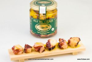 PULPO EN ACEITE DE OLIVA VIRGEN EXTRA