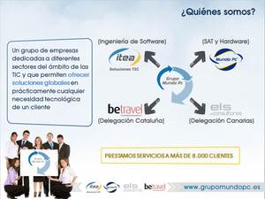 Estructura del Grupo Tecnológico Mundo Pc