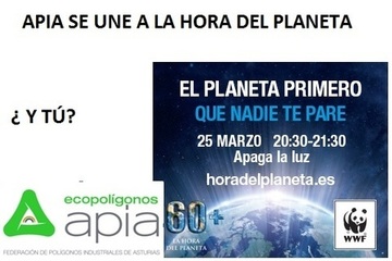 APIA SE UNE A LA HORA DEL PLANETA