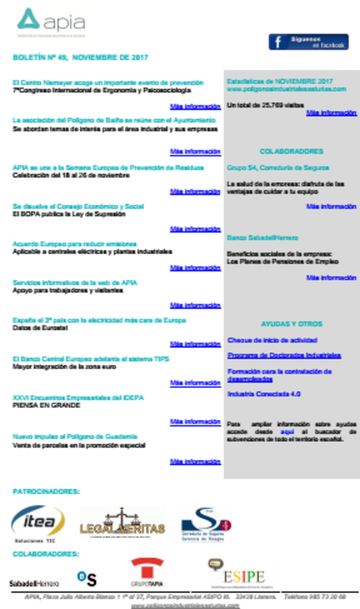 Boletín nº 49, noviembre 2017