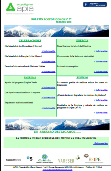 Boletín Ecopolígonos Nº27