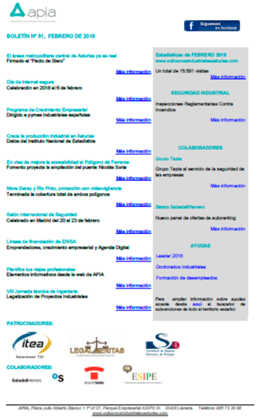 Boletín nº 51, febrero 2018