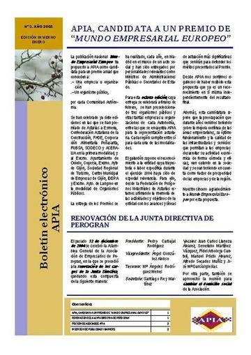 Boletín Nº 3 Enero 2005
