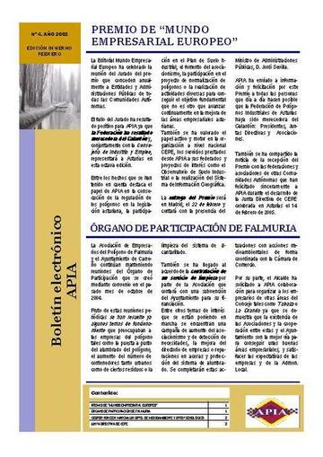 Boletín Nº 4 Febrero 2005