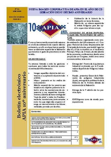 Boletín Nº 11 Febrero 2006
