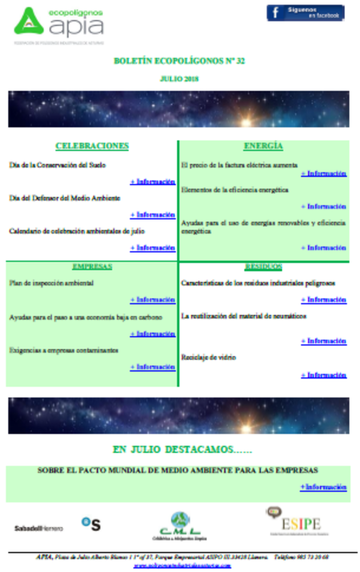 Boletín Ecopolígonos Nº 32