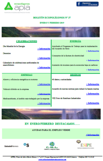 Boletín Ecopolígonos Nº 37