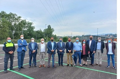 INAUGURACIÓN DEL APARCAMIENTO EN EL POLÍGONO ESPÍRITU SANTO INAUGURACIÓN DEL APARCAMIENTO EN EL POLÍGONO ESPÍRITU SANTO