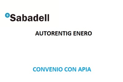 VENTAJAS DEL CONVENIO BANCO SABADELL Y APIA