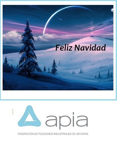 APIA LES DESEA FELIZ NAVIDAD