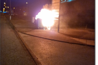 INCENDIO DE CONTENEDORES EN EL PEPA