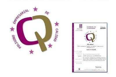 CELEBRACIÓN DE OBTENCIÓN DE LA MARCA POLÍGONO EMPRESARIAL DE CALIDAD