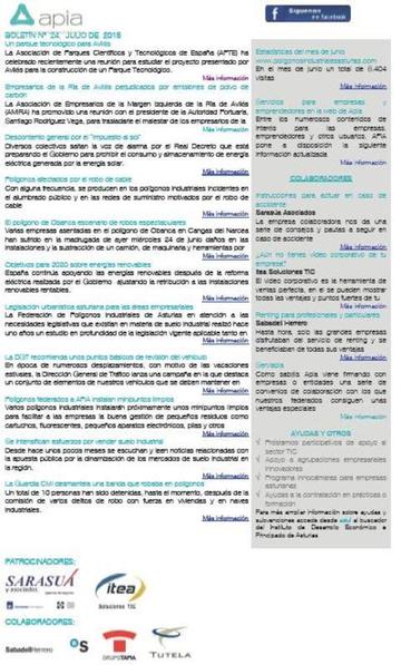 Boletín nº 24 julio de 2015
